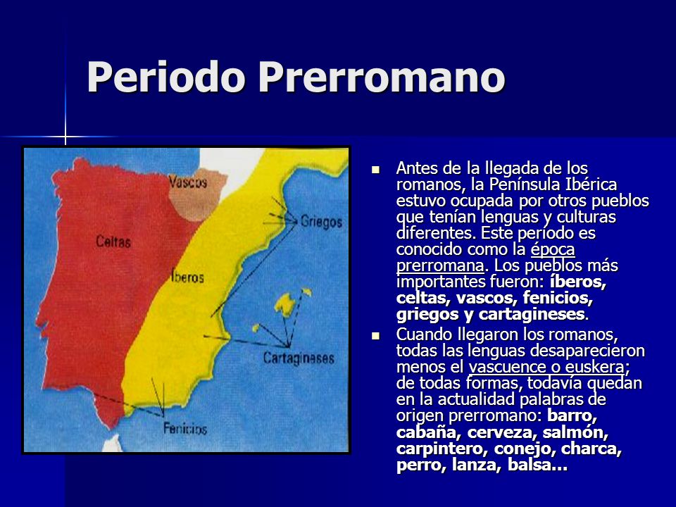 Primeros pobladores de la peninsula iberica